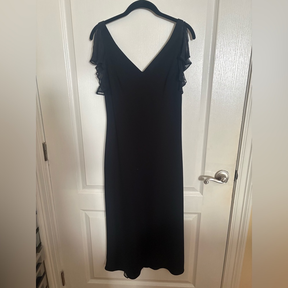 Jones New York Black Midi Dress NWOT..